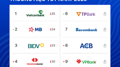 Peringkat Merek Bank 2025: Vietcombank Mempertahankan Posisi Nomor 1, Persaingan di Belakangnya Semakin Sengit