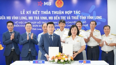 A Vinh Long Tartományi Adóhivatal és a Katonai Kereskedelmi Részvénytársaság együttműködési megállapodást írt alá.
