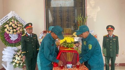 Las comunas de An Luong y Tuy Phuoc Dong organizaron la recogida y el entierro de los restos de los soldados caídos.