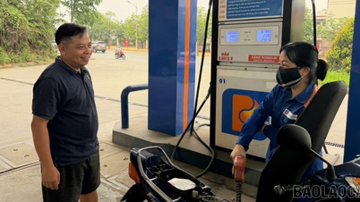 Lao Cai: Készen áll az E10 benzin szállítására és fogyasztására.