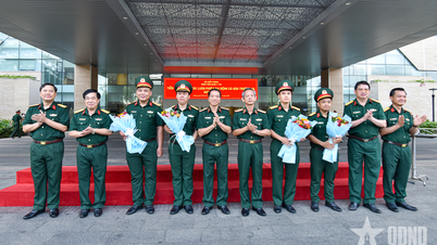 Jonge artsen van Militair Ziekenhuis 175 gaan aan de slag in de medische kliniek op het eiland Trường Sa.