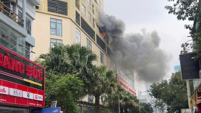 Firefighters promptly rescued three people from an apartment building.