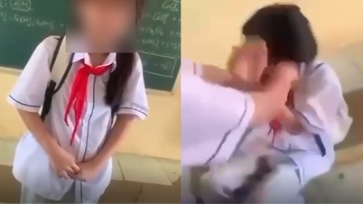En kvinnlig student i Thanh Hoa blev slagen i huvudet med stolar av en grupp klasskamrater och tvingad att klä av sig mitt i lektionen.
