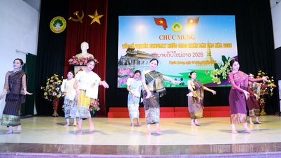 Univerzita Tan Trao pořádá Den kulturní výměny mezi Vietnamem a Laosem u příležitosti oslav Bunpimay Tet 2026.