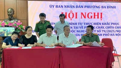 ស្រុកបាឌិញផ្តល់ការណែនាំអំពីការអនុវត្តសេចក្តីសម្រេចស្តីពីការធានាការបង្ការ និងពន្លត់អគ្គីភ័យ។