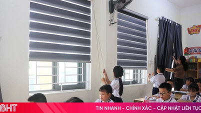 Bổ sung thiết bị làm mát, linh hoạt điều chỉnh giờ học mùa nắng nóng