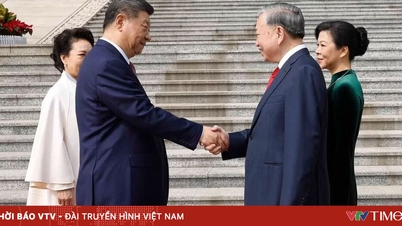 람둥 총서기 겸 국가주석의 중국 국빈 방문을 환영하는 행사.