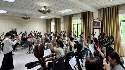130 nghệ sĩ tỳ bà hội tụ trong chương trình mừng 70 năm thành lập Học viện Âm nhạc Quốc gia Việt Nam