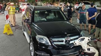 De Mercedes-chauffeur die een reeks ongelukken in Hanoi veroorzaakte, had de alcoholgrens overschreden.