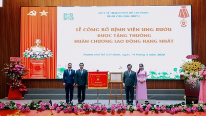 Das Onkologische Krankenhaus von Ho-Chi-Minh-Stadt erhält die Arbeitsmedaille erster Klasse.