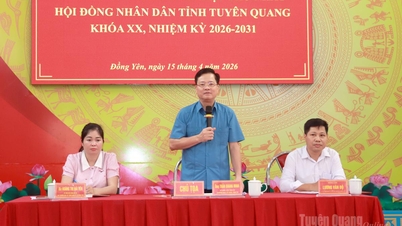 Các tổ đại biểu HĐND tỉnh tiếp xúc cử tri sau Kỳ họp thứ nhất HĐND tỉnh khóa XX