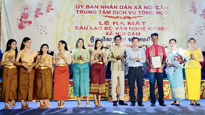 เปิดตัวชมรมศิลปะและวัฒนธรรมเขมรแห่งตำบลนุ่ยกัม