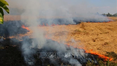 Avertisment privind riscul de incendiu cauzat de arderea ierbii și a gunoiului în timpul vârfului sezonului secetos din 2026.