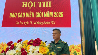 La Guardia Fronteriza de la provincia de Gia Lai organizó un concurso para los mejores presentadores.