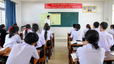 La escuela fomenta una amistad especial entre Vietnam y Laos.