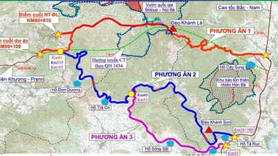 Snelweg Nha Trang - Da Lat (25.000 miljard VND): Geplande 4 rijstroken en de laatste voortgangsupdate.