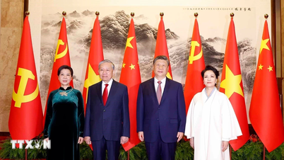 Le secrétaire général et président To Lam s'est entretenu avec le secrétaire général et président de la Chine.