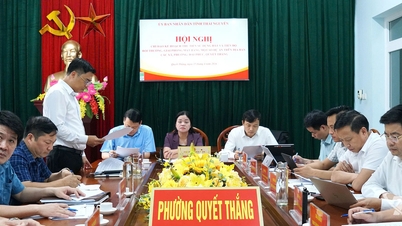 Concentrare pe defrișarea terenurilor pentru mai multe proiecte în cartierul Quyet Thang.