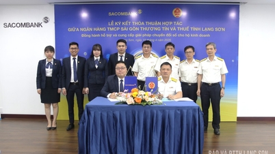 ลงนามในข้อตกลงความร่วมมือเพื่อสนับสนุนธุรกิจครัวเรือนในด้านนโยบายภาษีและการชำระเงินแบบไร้เงินสด