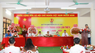 การประชุมใหญ่ผู้แทนกองทุนสินเชื่อประชาชนตำบลไฮอาน วาระปี 2026 - 2031