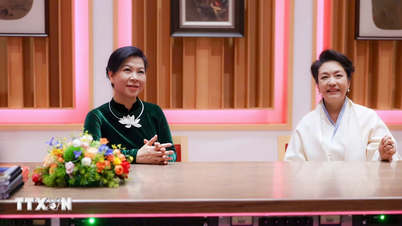 ភរិយារបស់លោក តូ ឡាំ អគ្គលេខាធិការ និងជាប្រធានាធិបតីវៀតណាម អញ្ជើញទៅទស្សនារោងមហោស្រពជាតិចិន។