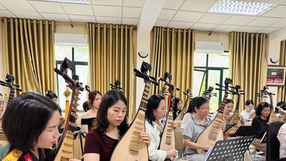 Het programma "Reunion": Muziek van de pipa (Chinese luit) gecombineerd met rock en elektronische muziek.