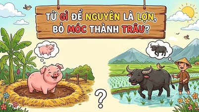 수수께끼를 풀어보세요. 그대로 두면 "돼지"이지만, "갈고리"를 빼면 "물소"가 되는 단어는 무엇일까요?