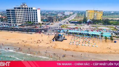 Bersedia untuk melancarkan pelancongan pantai di Ha Tinh pada tahun 2026.