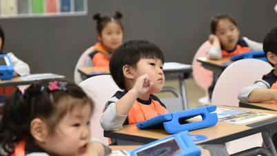 Engelskspråkiga förskolor blomstrar i Sydkorea trots de höga kostnaderna.