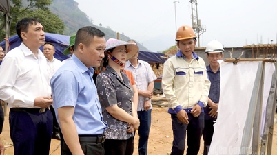 Vicepreședintele Comitetului Popular Provincial Vuong Ngoc Ha inspectează comunele Pa Vay Su și Xin Man.