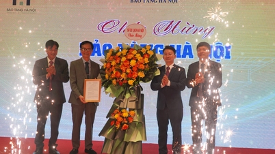 A Hanoi Múzeum határozatot kapott, amely elismeri városi szintű turisztikai célpontként.