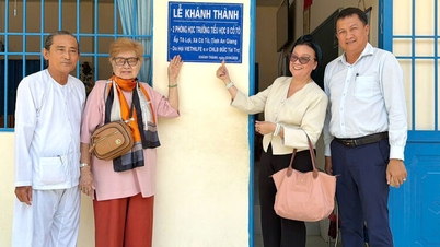De Vietlife Charity Association hield een openingsceremonie voor twee klaslokalen in de gemeente Co To.