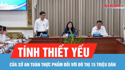 Ho Chi Minh City potwierdza zasadniczą rolę Departamentu Bezpieczeństwa Żywności dla miasta liczącego 15 milionów mieszkańców.