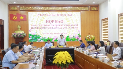 ឡៃចូវ បានធ្វើសន្និសីទសារព័ត៌មានមួយ ដើម្បីផ្តល់ព័ត៌មានសម្រាប់ត្រីមាសទីមួយនៃឆ្នាំ ២០២៦។