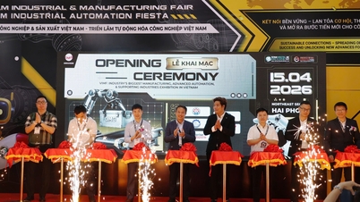 Hai Phong'da düzenlenen VIMF ve VIAP fuarları, 15 ülke ve bölgeden 300 standı bir araya getirdi.