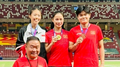 Phùng Thị Huệ giành Huy chương vàng 100m giải điền kinh Singapore mở rộng 2026