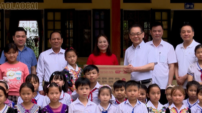 Los recursos internacionales contribuyen al desarrollo de la educación en las zonas montañosas de Lao Cai.