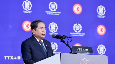 Speaker of the National Assembly speaks at IPU-152 on peace and justice for future generations.