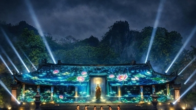 Buat pertama kalinya, teknologi pemetaan 3D 'menceritakan kisah' festival Pagoda Thầy.