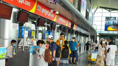 "Papirløs reise" på Da Nang internasjonale flyplass