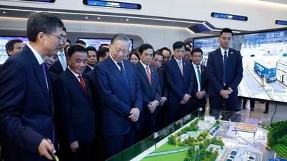 [Foto] Sekretaris Jenderal dan Presiden mengunjungi Pusat Kerja Sama Aplikasi AI China-ASEAN