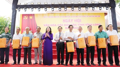 Organização do Festival de Cultura Étnica da Província de Vinh Long em 2026