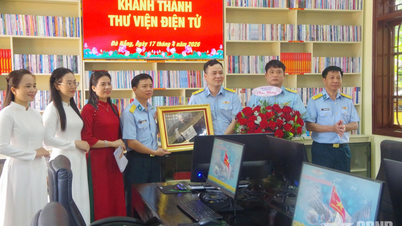 Det 282. missilregiment innviet og satte i drift sitt elektroniske bibliotek.