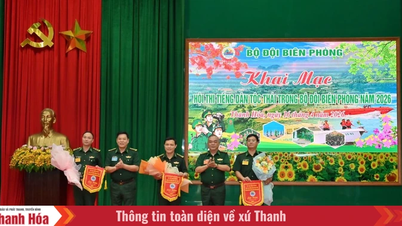 Comandamentul Grănicerilor Provinciale Thanh Hoa s-a clasat pe primul loc în competiția de limbi etnice thailandeze.