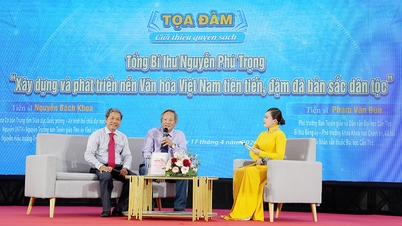 A seminar was held to introduce the book by General Secretary Nguyen Phu Trong, "Building and Developing an Advanced Vietnamese Culture Rich in National Identity."