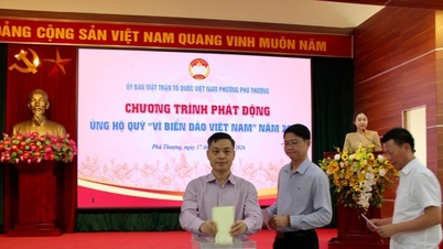 Η περιφέρεια Phu Thuong ξεκινά εκστρατεία συγκέντρωσης χρημάτων για το Ταμείο «Για τις Θάλασσες και τα Νησιά του Βιετνάμ» το 2026.