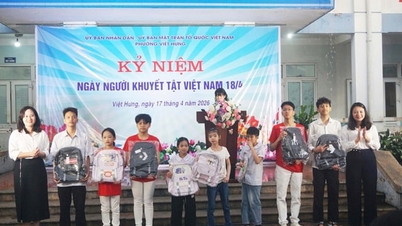 Merayakan ketahanan dan menyebarkan kasih sayang kepada penyandang disabilitas di wilayah Viet Hung.