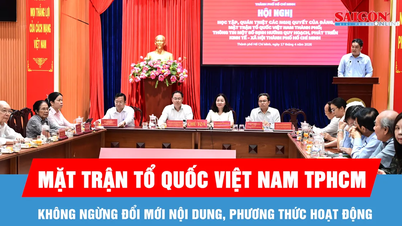 Inovar continuamente o conteúdo e os métodos de operação do sistema da Frente da Pátria do Vietnã na cidade de Ho Chi Minh.