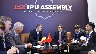 Pengerusi Dewan Undangan Negeri, Tran Thanh Man, telah bertemu dengan Presiden Senat Belgium.