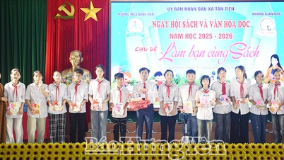 Festival Budaya Buku dan Membaca Sekolah Menengah Dong Tien